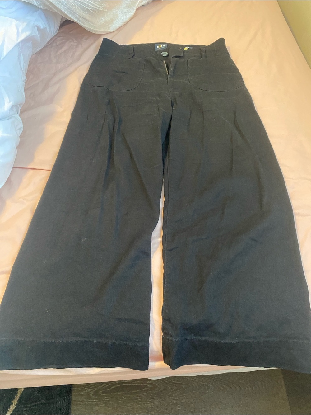 Maeve Colette Linen Blend Pants